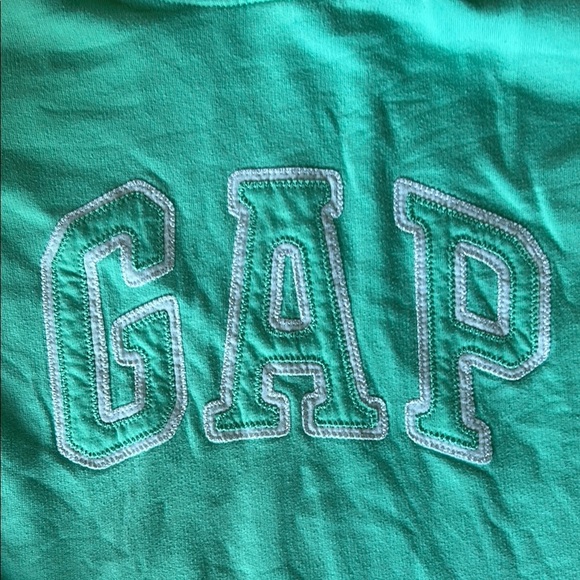 GAP Mint Green Hoodie Size M - Picture 3 of 6